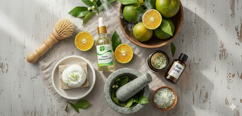 Green Mandarin Oil DIY Recipes: A Zesty Touch for Your Routine