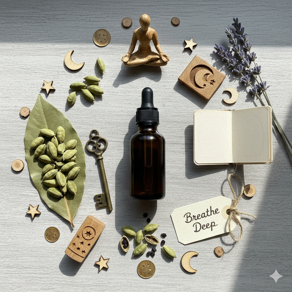 DIY Calm: Simple Ways to Use Cardamom Essential Oil for Stress