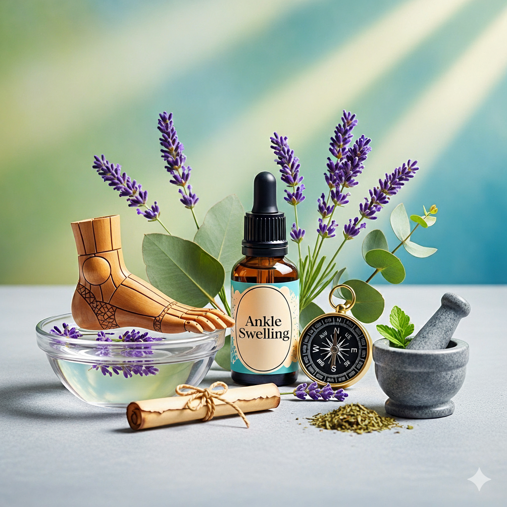Tired of Ankle Swelling? Try These 5 Essential Oils for Quick Relief