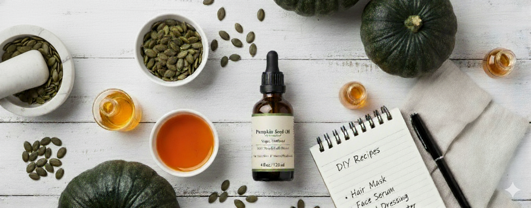 Pumpkin Seed Oil Virgin, Unrefined: Natural Wellness in a Bottle