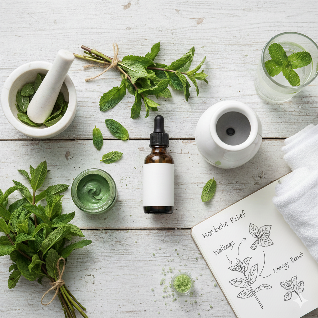 The Complete Guide to Organic Peppermint Essential Oil Benefits & Uses