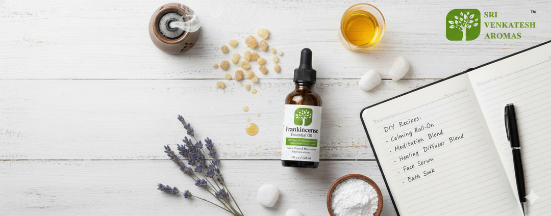 DIY Calm & Healing: Frankincense Essential Oil Recipes