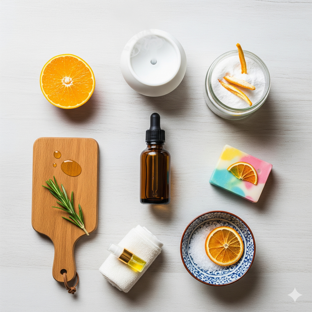 Simple Ways to Use Orange Essential Oil in Daily Life