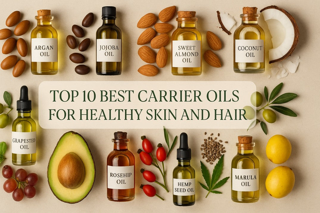 Carrier Oils for Healthy Skin and Hair