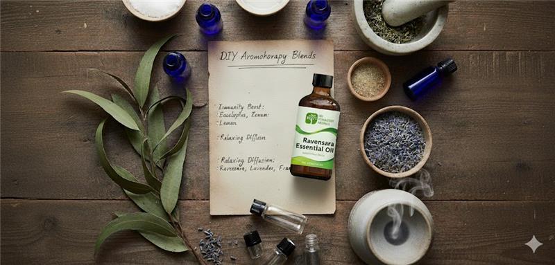 DIY Aromatherapy Recipes Using Ravensara Essential Oil